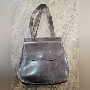 Vintage A|X Brown Leather Bag